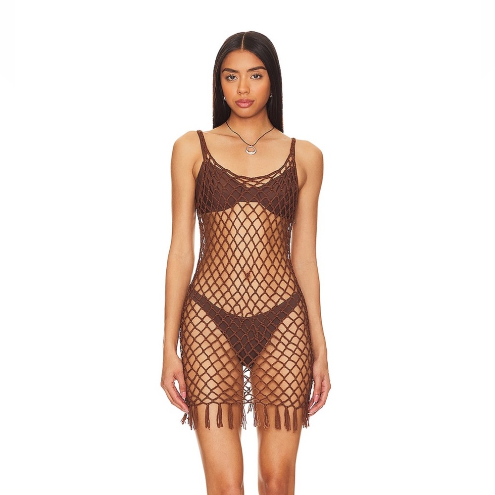 SUPERDOWN| ALANA  KNIT COVER UP